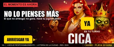 No lo pienses más, jugá banner
